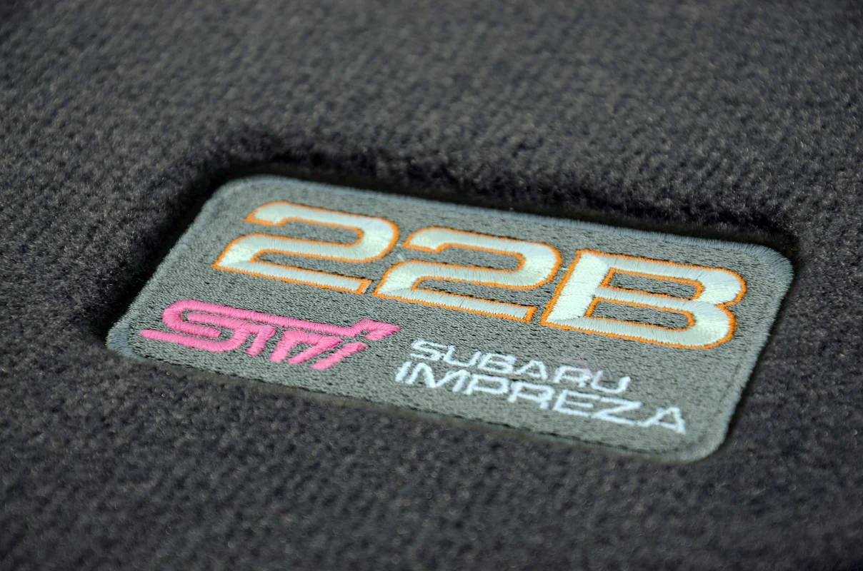 RCM Subaru Impreza 22B JDM Luxury Car Mat Set - Image 3