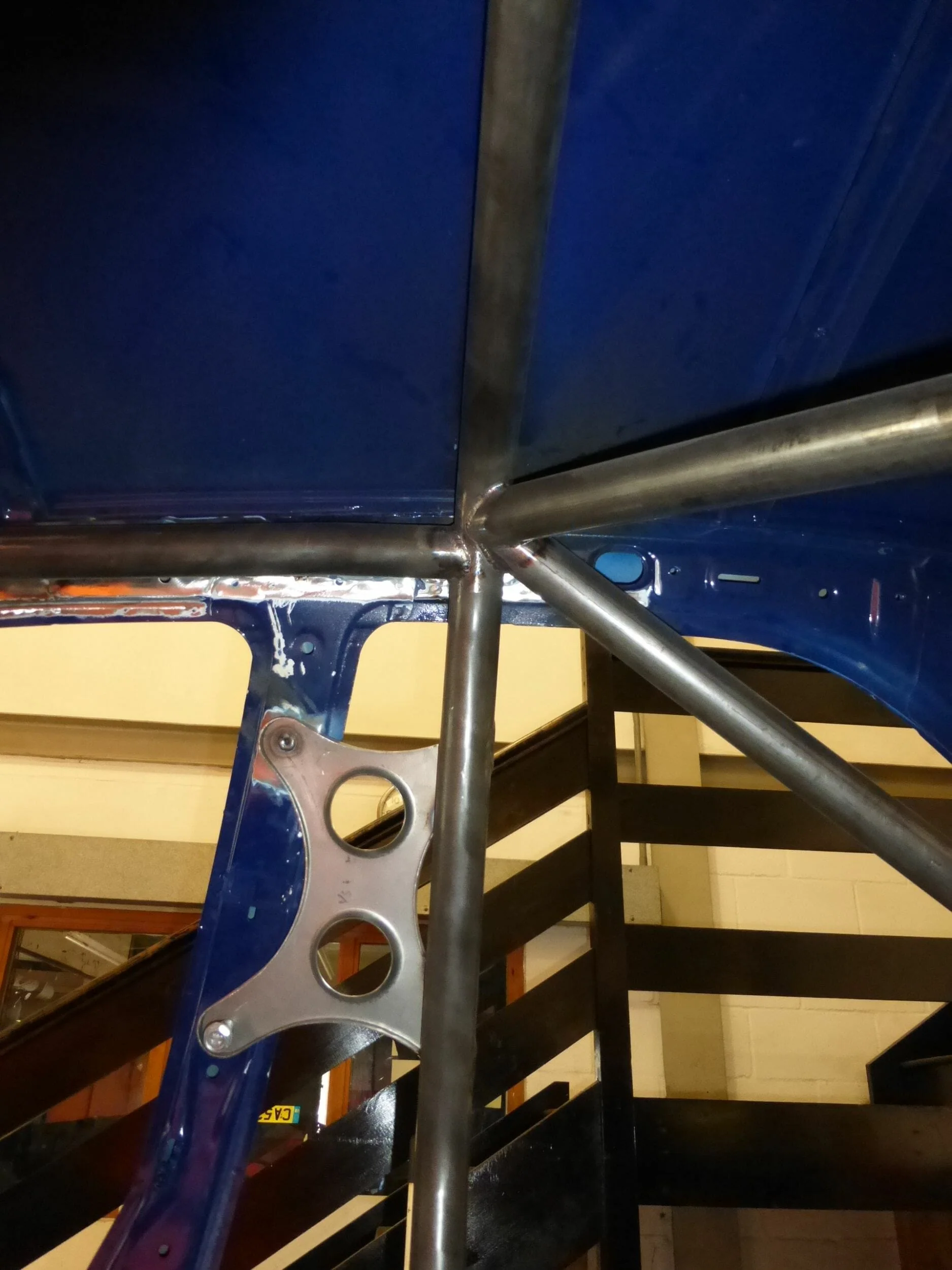 Custom Cages Subaru Impreza GC8 4 Door "Factory Style" Multipoint T45 Weld-in Roll Cage - Image 5
