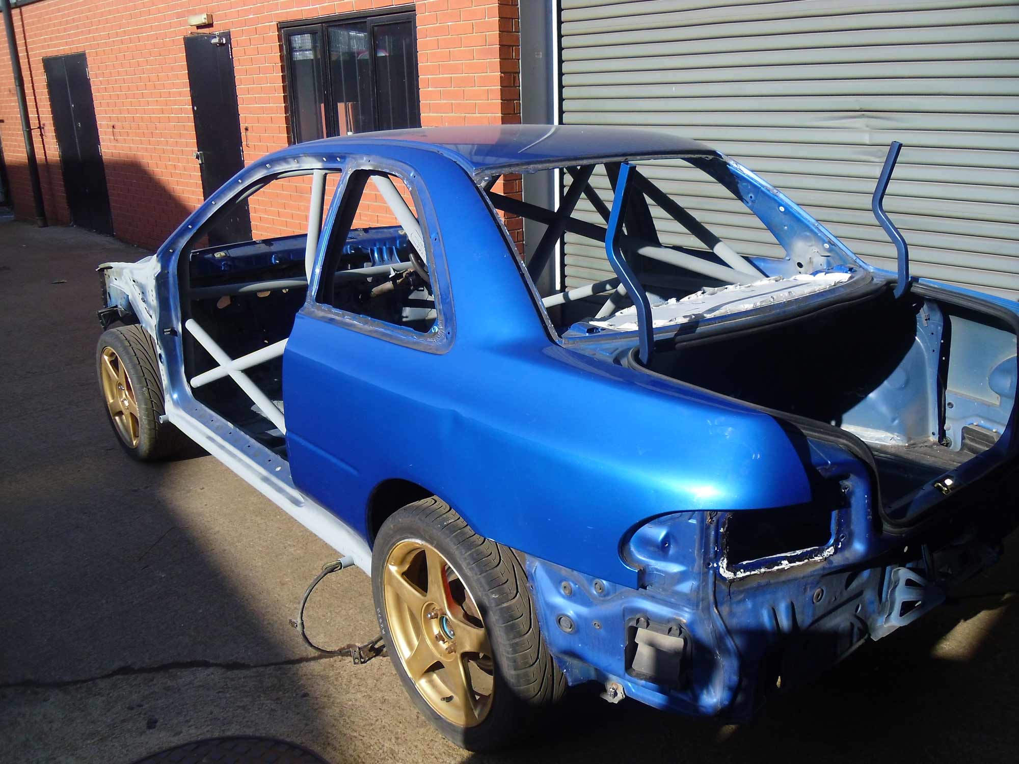 Custom Cages Subaru Impreza GC8 2 Door International Multipoint T45 Weld-in Roll Cage - Image 3