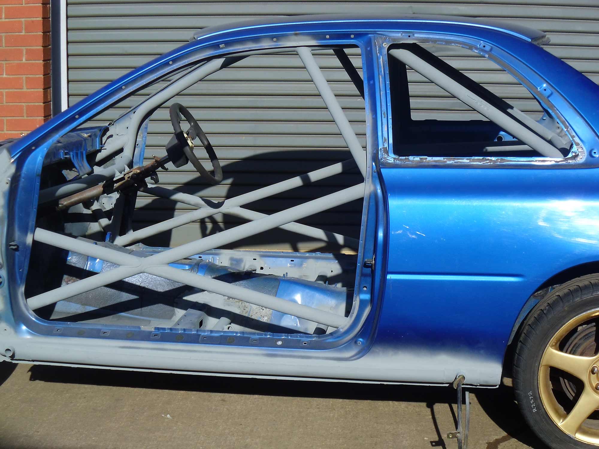 Custom Cages Subaru Impreza GC8 2 Door International Multipoint T45 Weld-in Roll Cage - Image 4