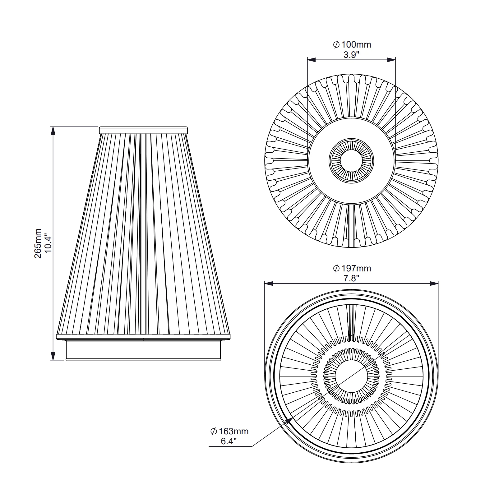 RCM 100mm Mafless Induction Kit & Silicon Hose for Rotated Turbo Kit - Image 11