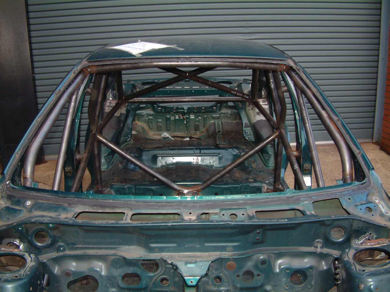 Custom Cages Subaru Impreza GC8 4 Door International Multipoint T45 Weld-in Roll Cage - Image 4