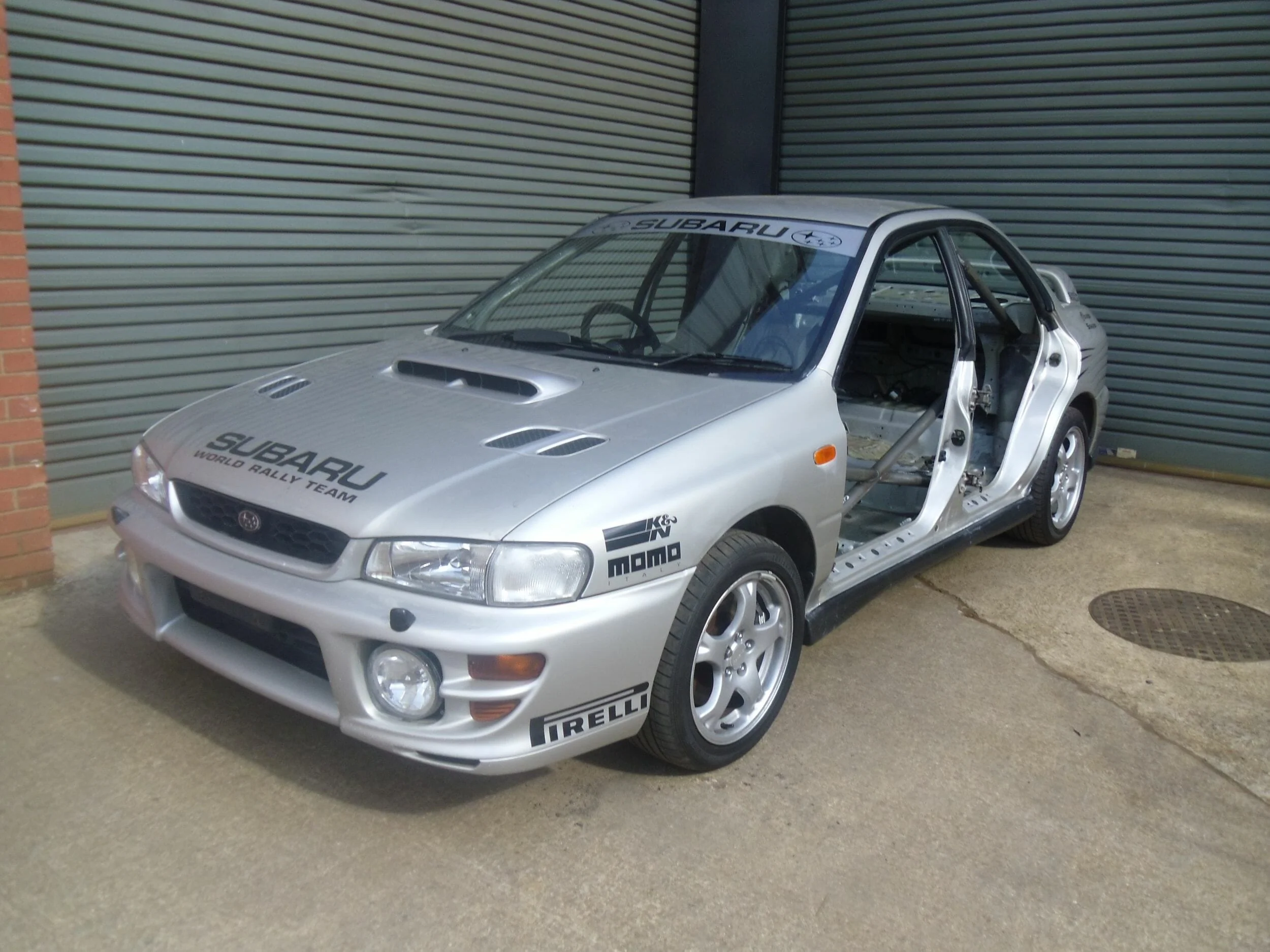 Custom Cages Subaru Impreza GC8 4 Door International Multipoint T45 Weld-in Roll Cage - Image 6