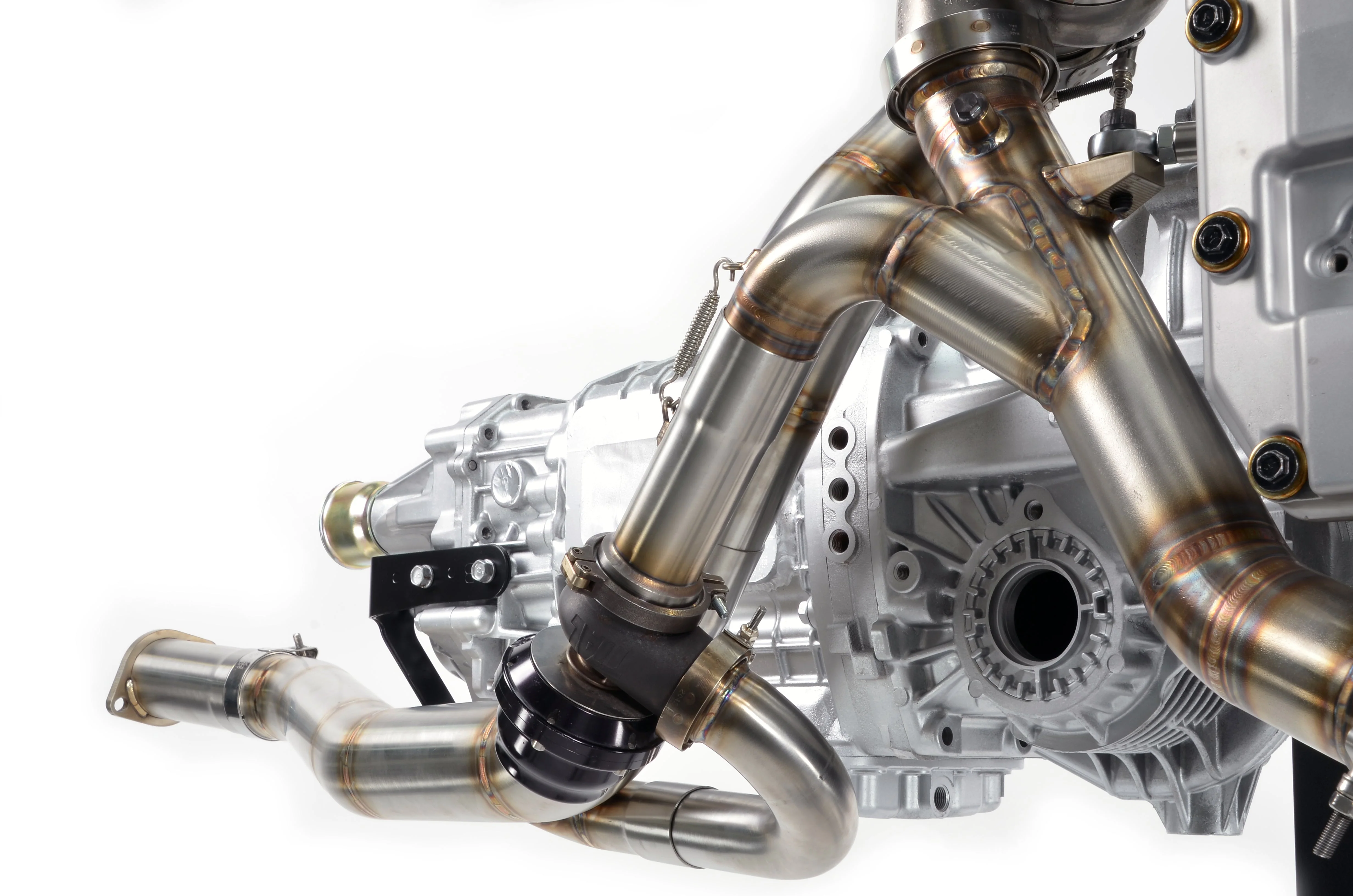 RCM Motorsport V-Band Rotated Turbo Pipework Kit-Garrett Turbo Fitment-2008-2013 Impreza - Image 4