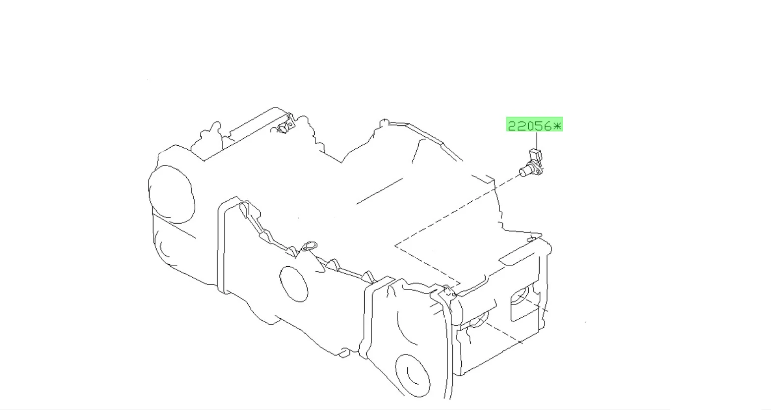 Genuine Subaru Camshaft Position Sensor 1993+ - Image 3