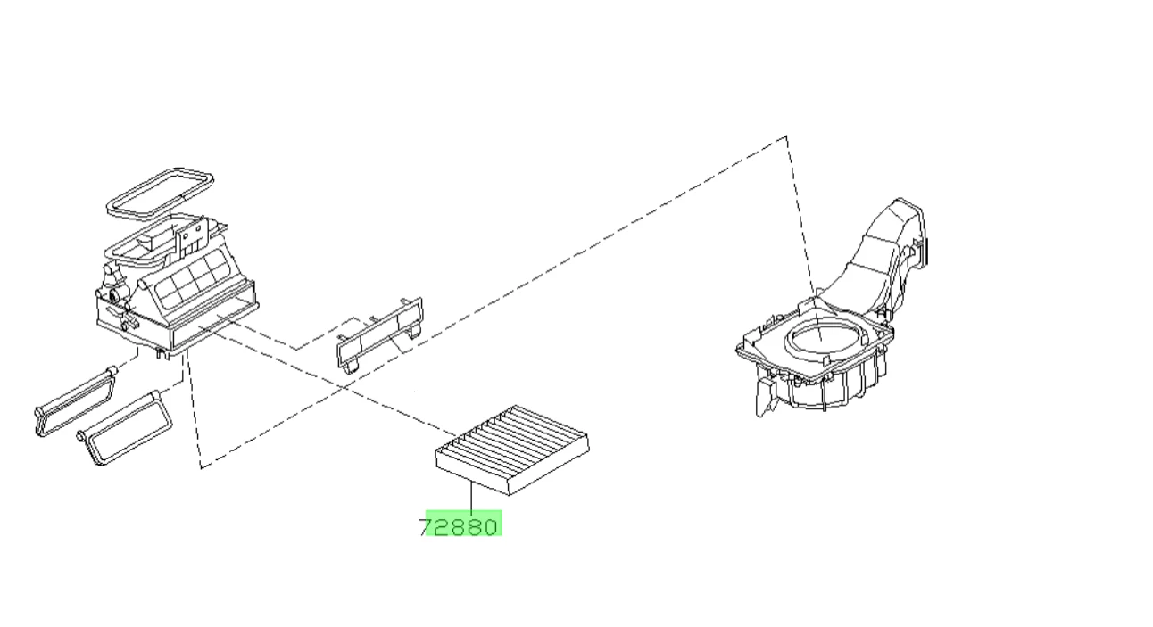Subaru Pollen Filter - Image 3
