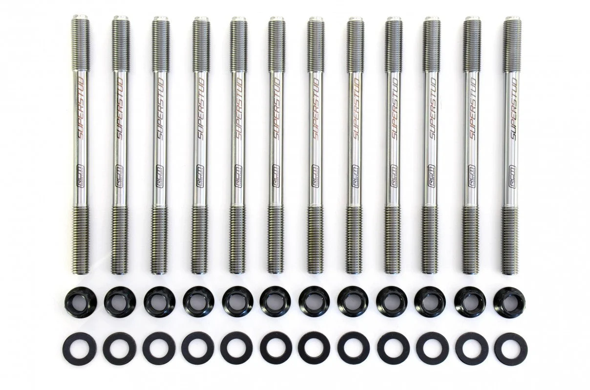 RCM 14/14mm Superstud Cylinder Head Stud Kit for Crest CNC Billet Block - Image 5