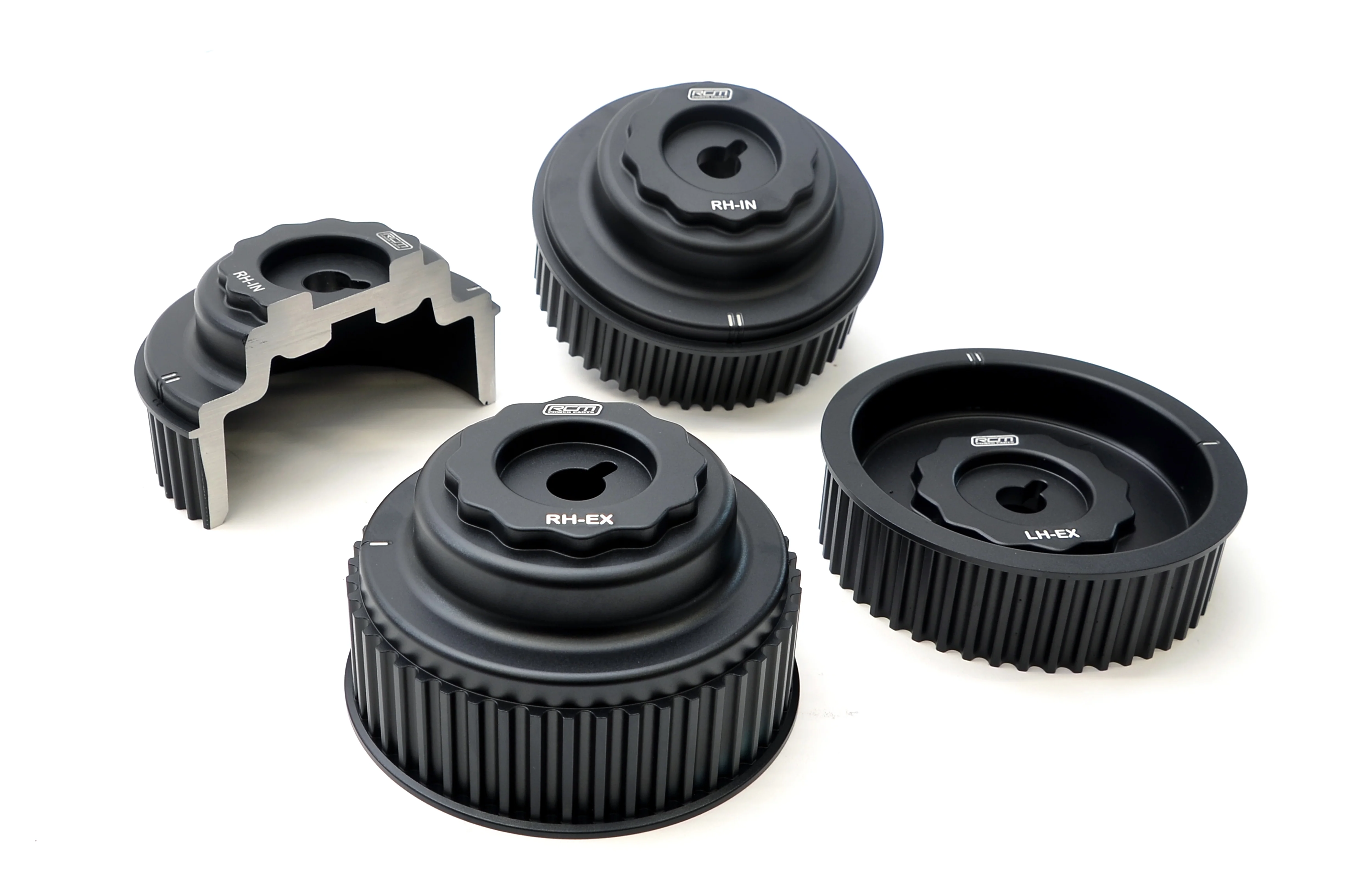 RCM Subaru Single Piece Alloy Camshaft Pulley Kit - Non AVCS Triple Kit EJ205/EJ207 - Image 2