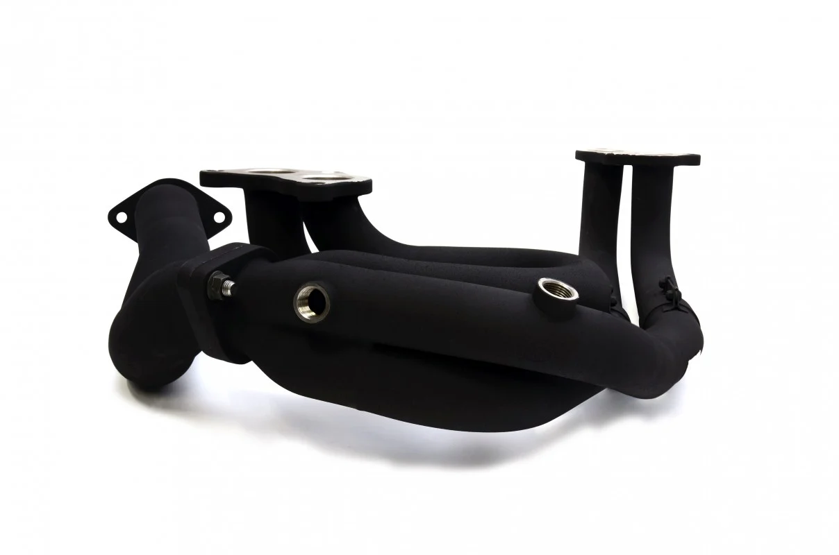 RCM Black Ceramic Coated BRZ / GT86 Stainless Steel Tubular Exhaust Manifold - Image 3