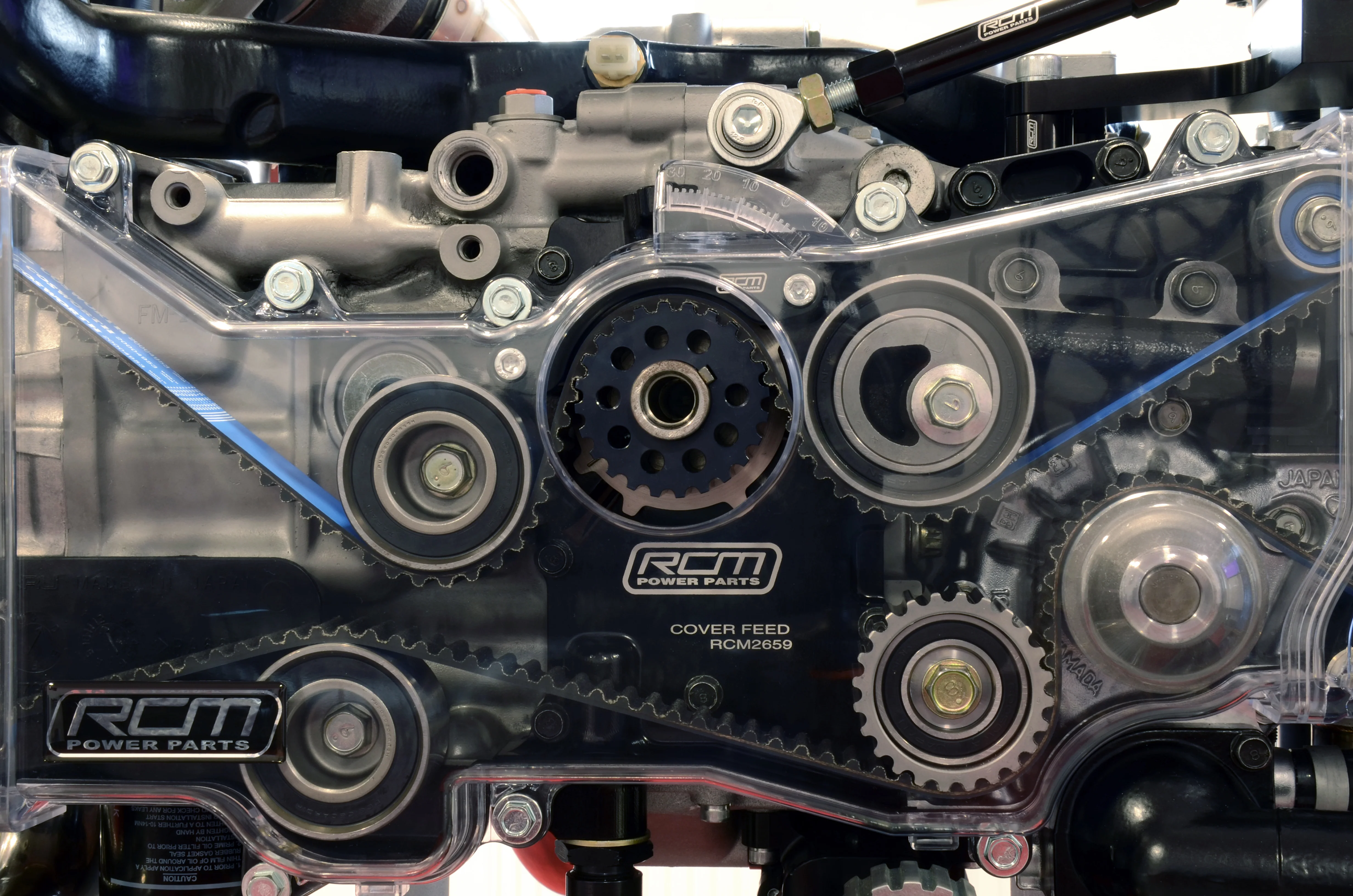 RCM Clear Timing Belt Cover Kit for 1999 to 2007 - Image 9