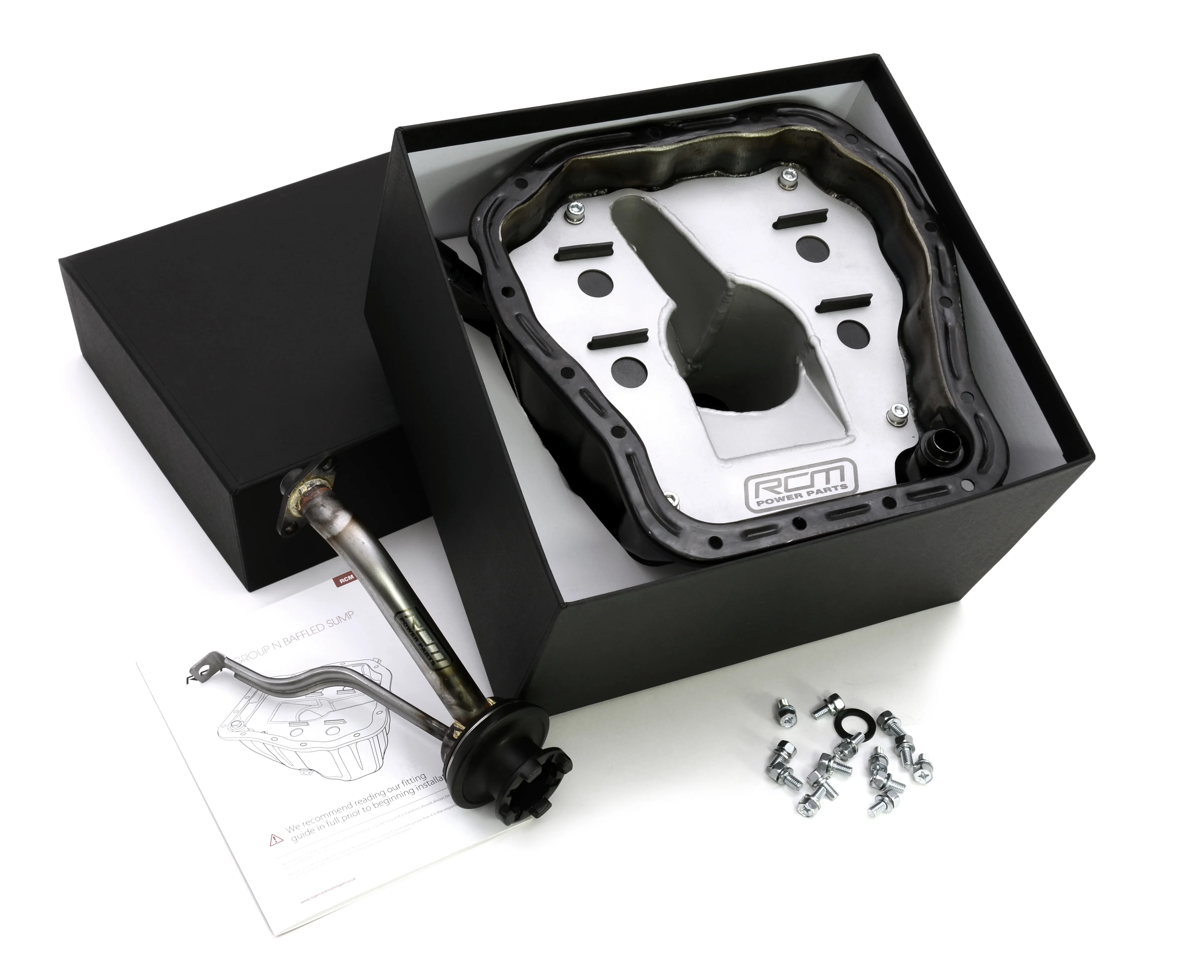 RCM Baffled Sump & Track Attack Catch Tank Kit EJ20 Single Scroll - Image 2
