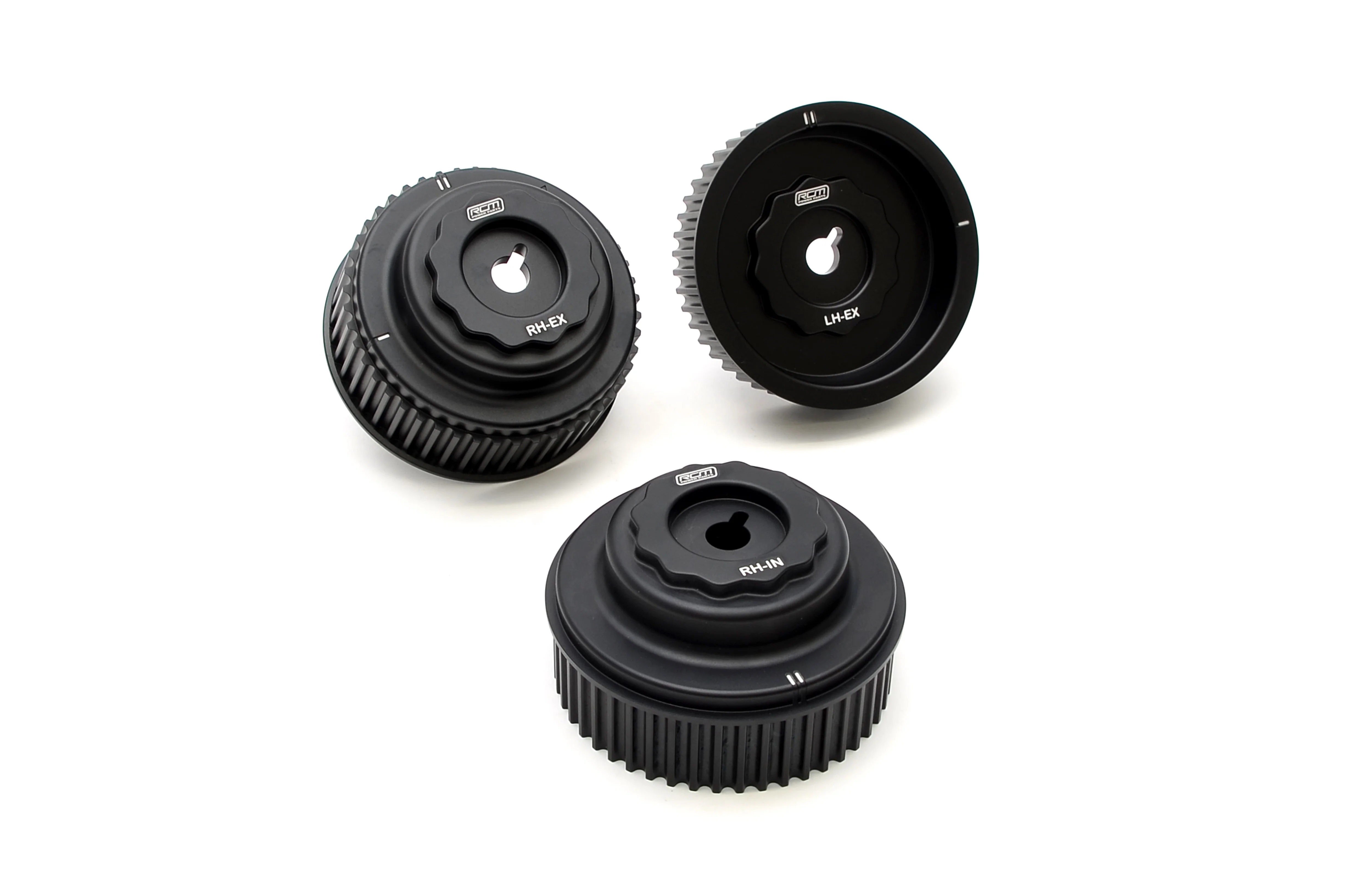 RCM - Gates Racing Timing Belt & RCM Triple Alloy Camshaft Pulley Upgrade Kit 99-02MY EJ20/22/25 - Image 2