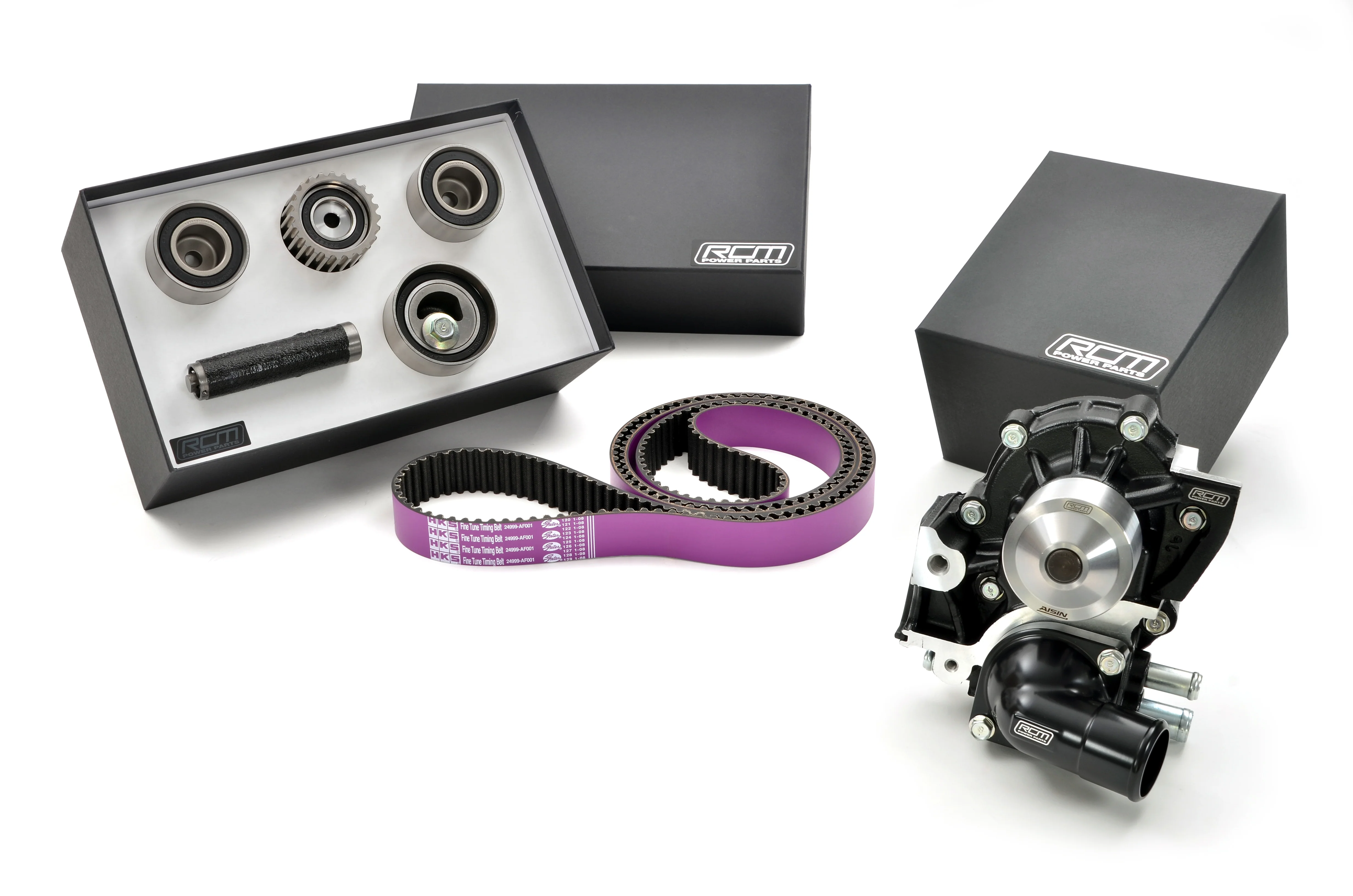 RCM - HKS Timing Belt & Water Pump Combo Kit 92-95MY EJ20/22/25 - Image 10