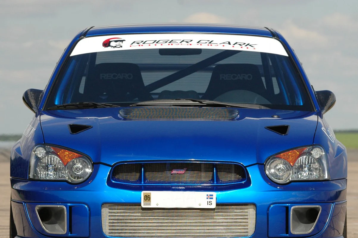 RCM Logo Sunstrip - White - Image 4