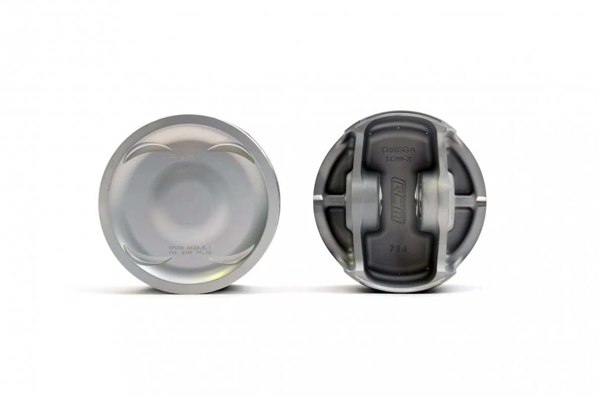 RCM / OMEGA Low Expansion Piston Set - WRX & STI 2006+ (V9+) EJ25 - Image 2