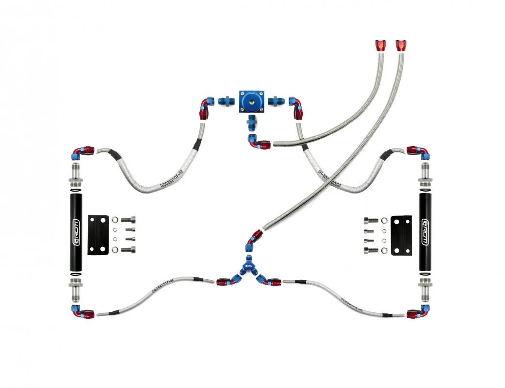 RCM Parallel Fuel Rail Kit / RCM Performance Fuel Regulator (SPEC-C Models) - Image 2