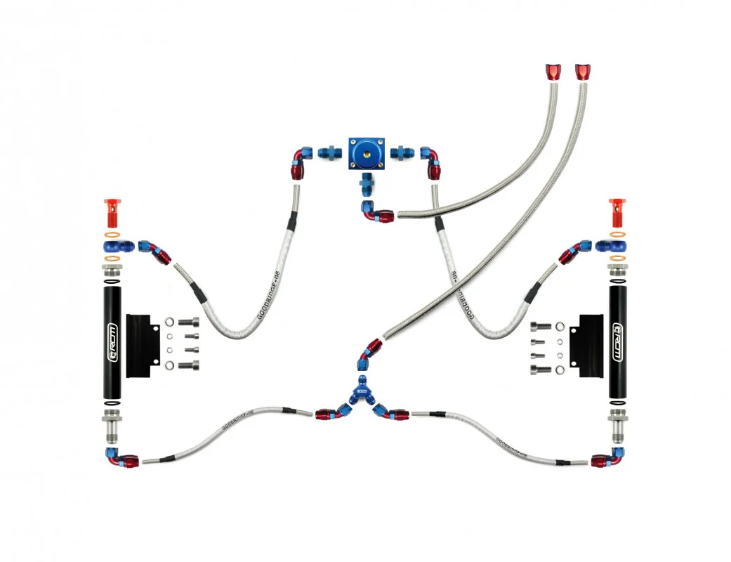 RCM Parallel Fuel Rail Kit / Rotated Turbo (UK, USDM & EURO SPEC MODELS) - Image 5