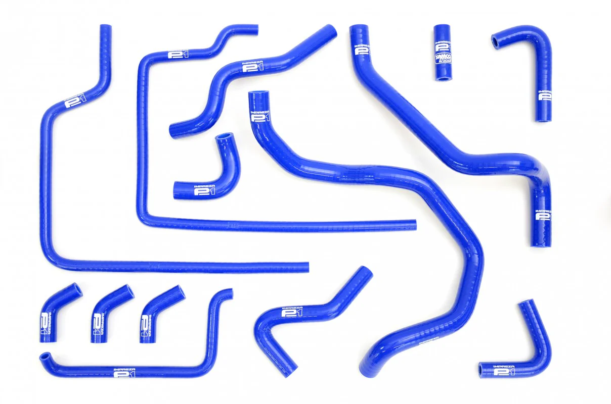 RCM / SAMCO P1 Blue Silicone Hose Collection - Image 4