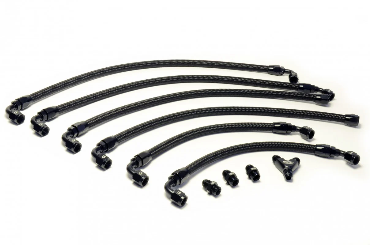 RCM Side Feed Parallel Billet Fuel Rail Kit V5 - V6 - Image 5