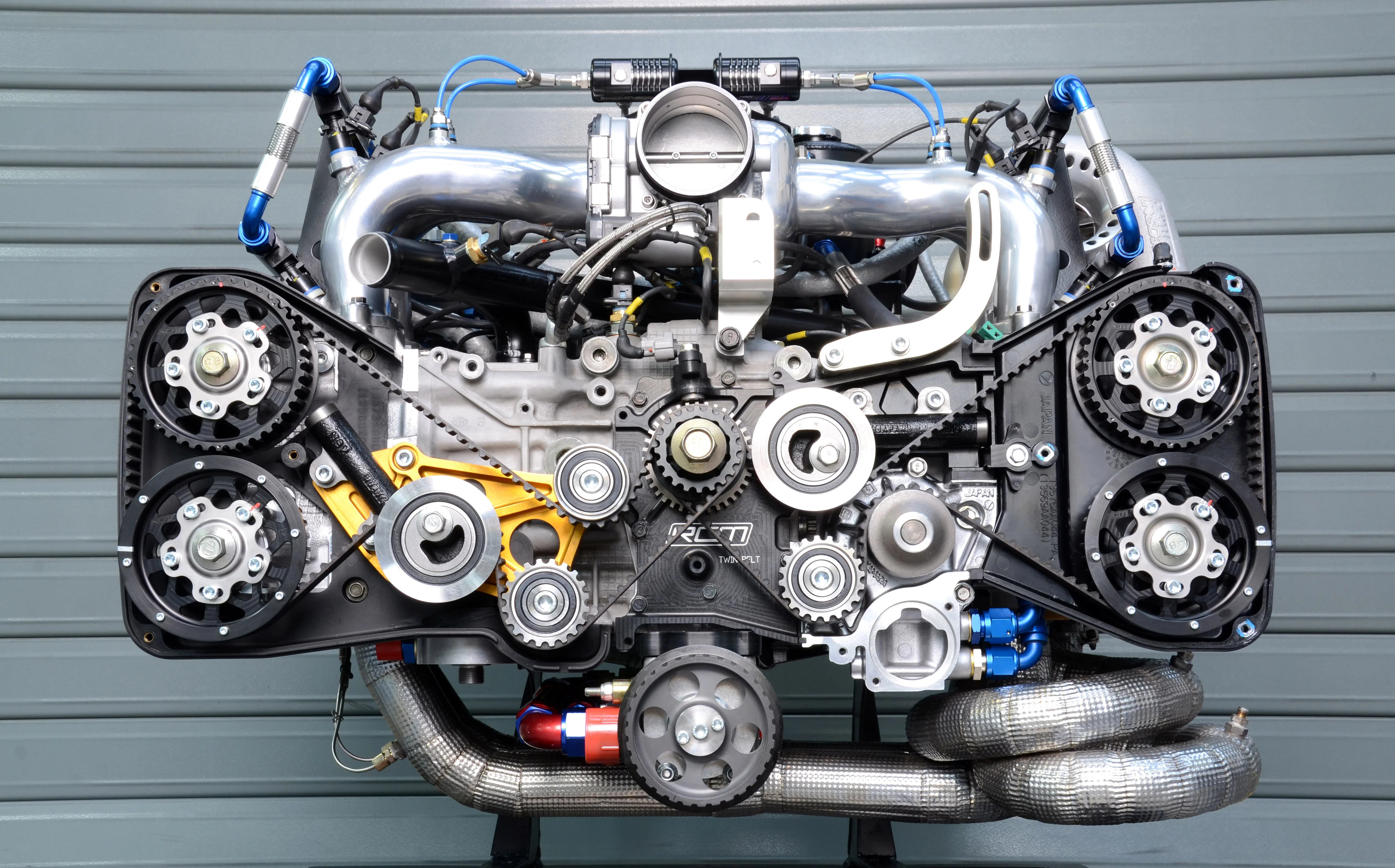 RCM Subaru EJ# Main Bearing Journal Pinned & Line bore Engineering Process - Image 3