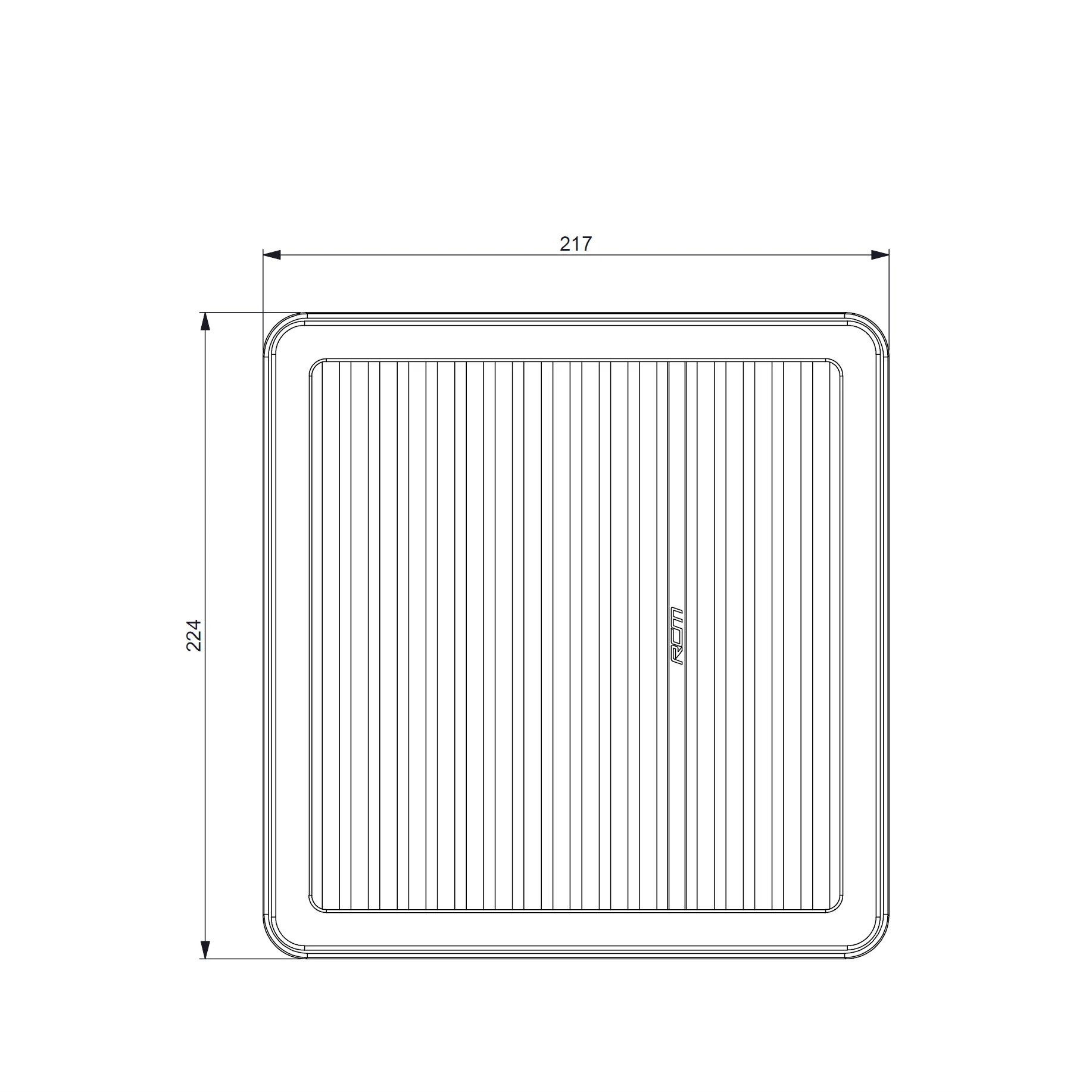 RCM Subaru High Flow Panel Air Filter 2008+ - Image 9