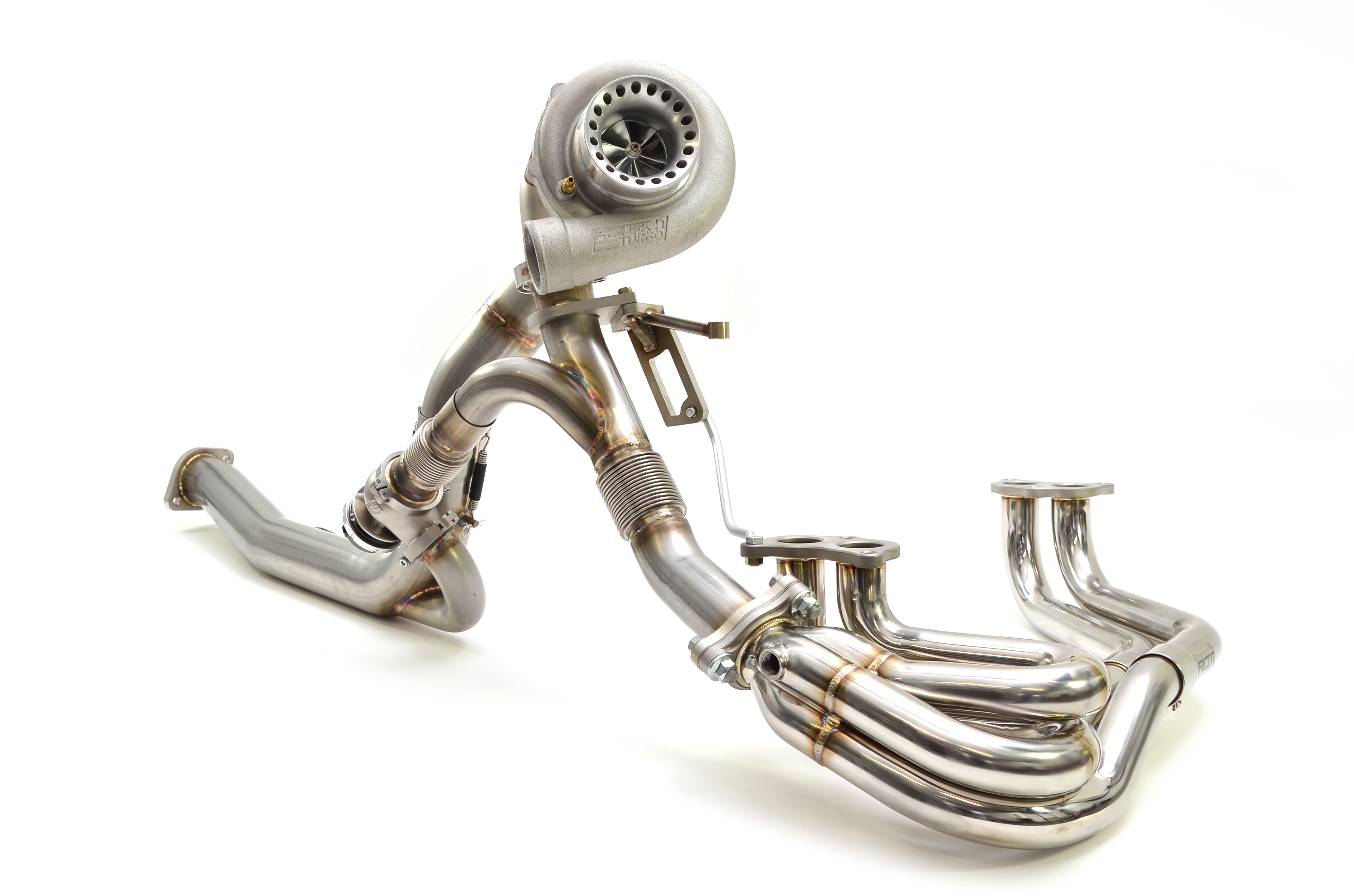 RCM GENII V-Band Rotated Turbo Kit - Precision Turbo Fitment - GC Impreza - Image 3
