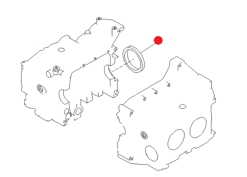 Subaru Rear Crankshaft Main Oil Seal - Image 5