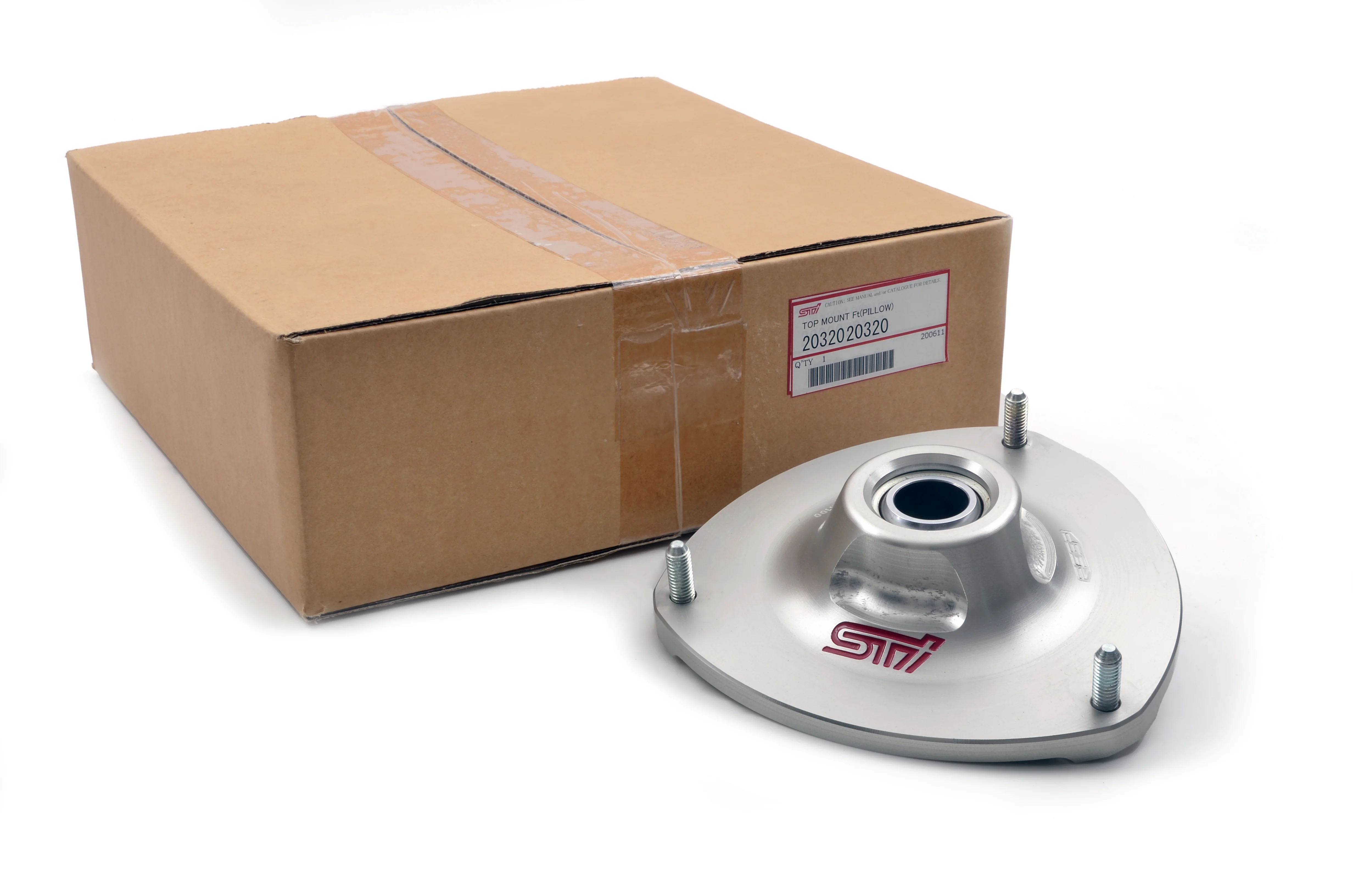 STI Alloy Spherical Bearing Group N Front Strut Top Mount 2008+ Pair - Image 2