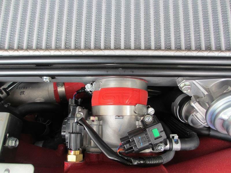 STI Embossed Throttle Body Silicon Hose - Image 3