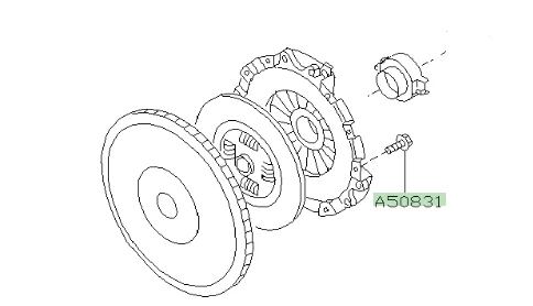 Subaru Clutch Cover Bolts - Image 3