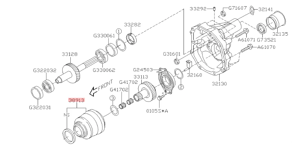 Subaru Impreza Electric Centre differential Unit DCCD 2006-2013 - Image 3