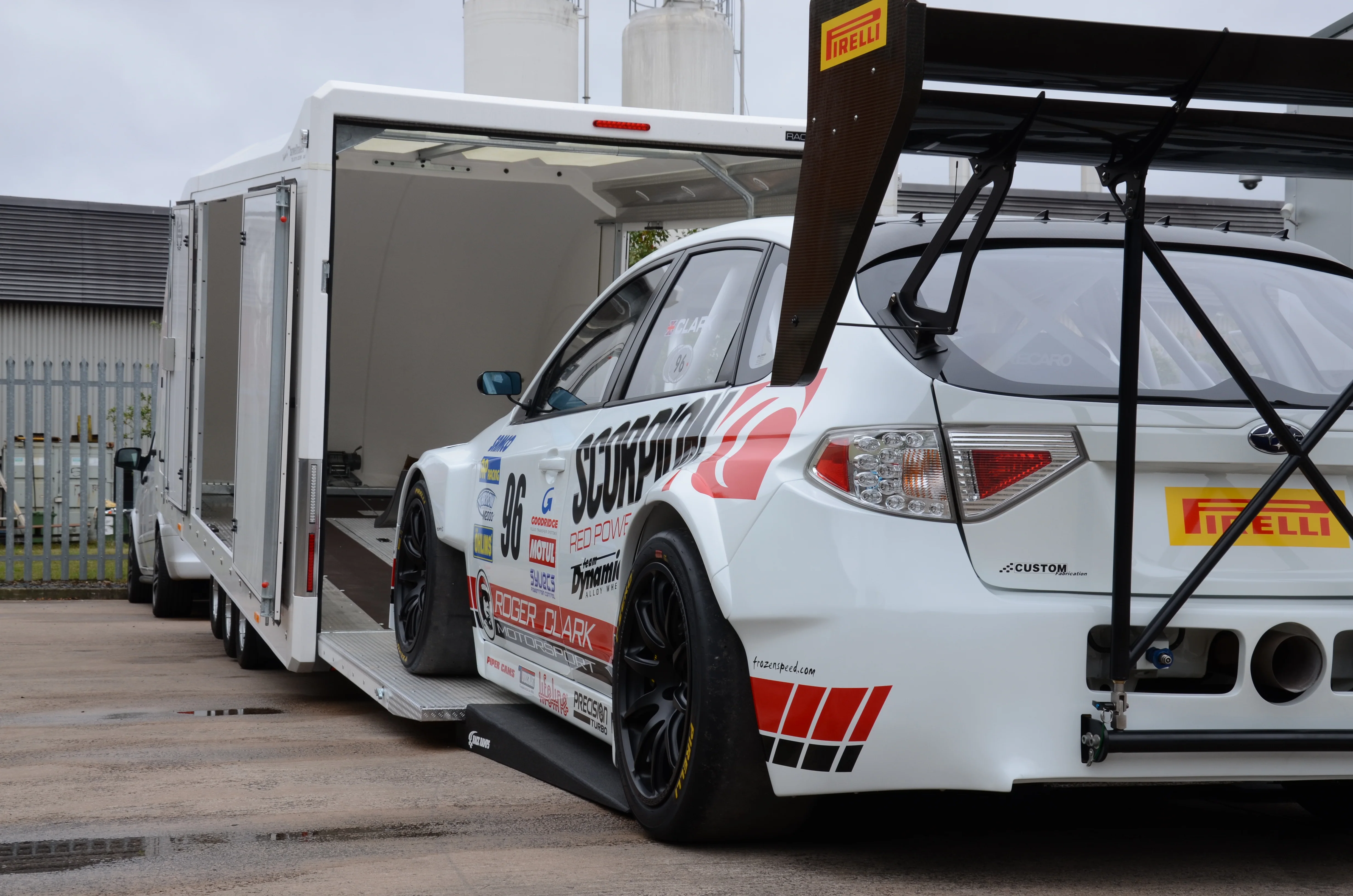 Subaru S14 WRC Super Lightweight Aluminium Tailgate - Image 4