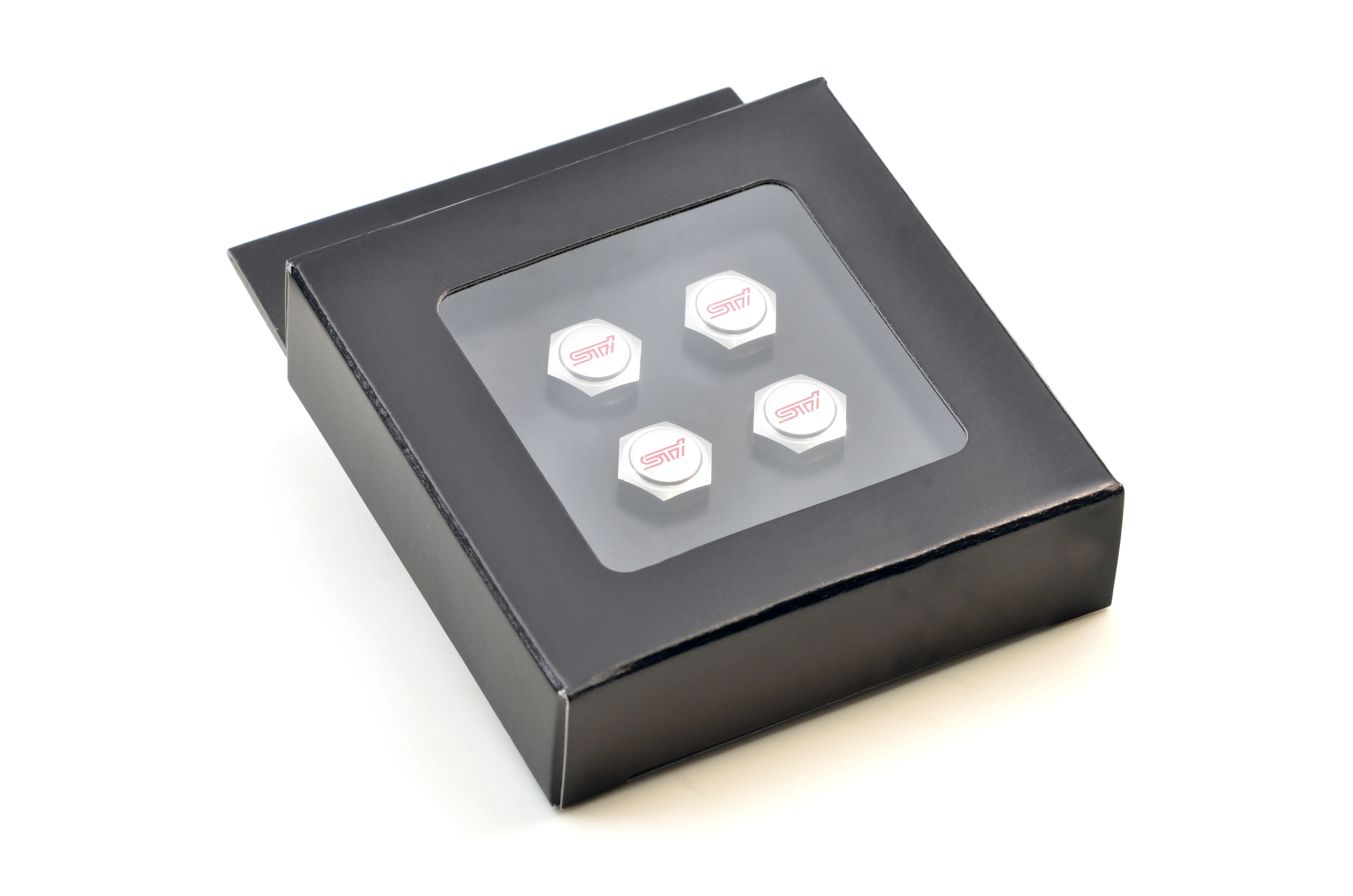 Subaru "STI" Tyre Valve Cap Set - Image 4