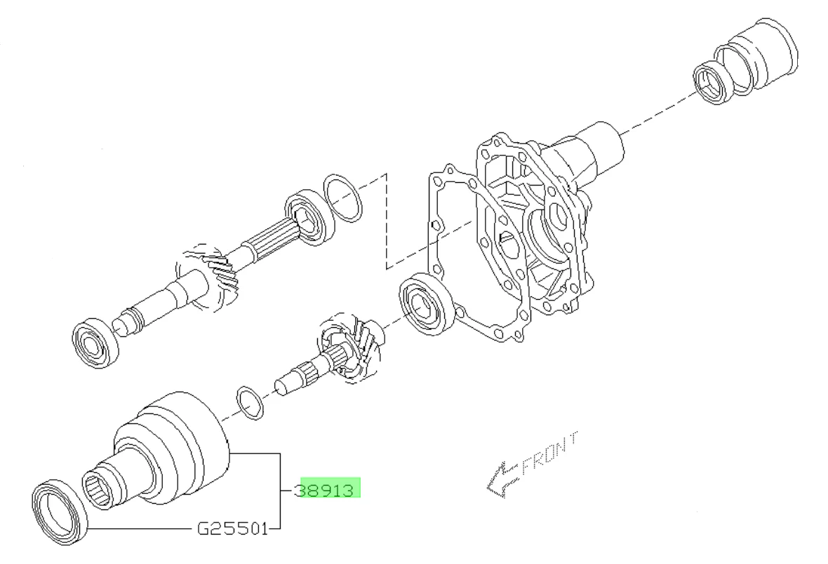 Subaru Viscous Centre Differential 1999+ - Image 4