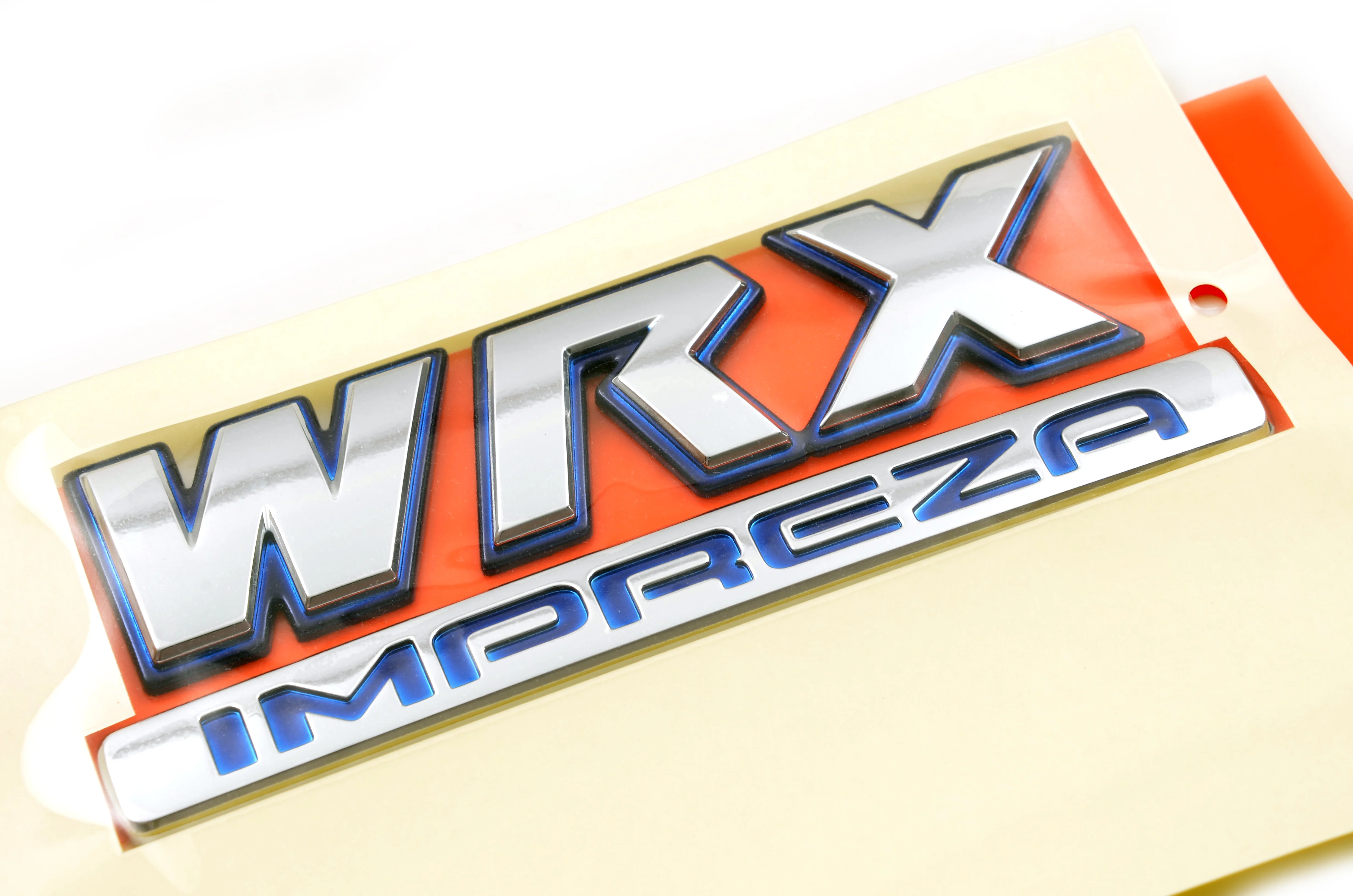 Subaru WRX Boot Badge New Age Impreza 2001-2007 - Image 2